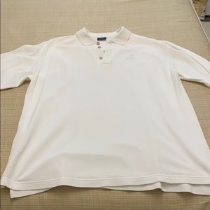 Men’s white golf jersey